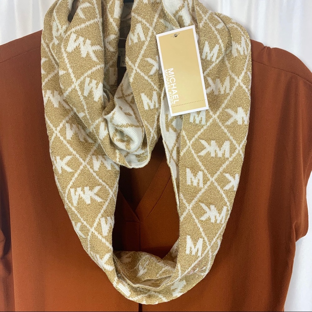 Michael Kors Emblem Scarf